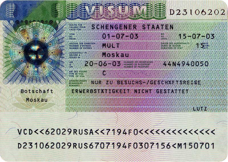 germany schengen visa